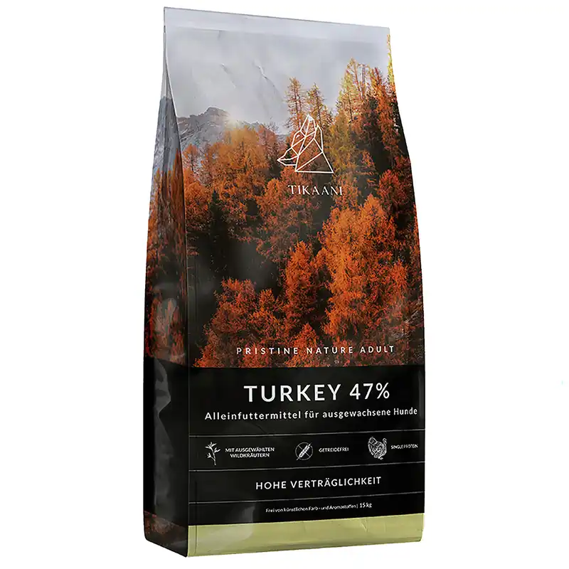 Sparpaket 2 x 15 kg TIKAANI Pristine Nature Adult Turkey Schneller Versand